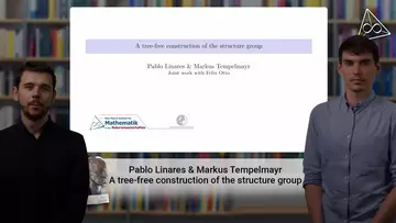 Pablo Linares and Markus Tempelmayr are giving a talk