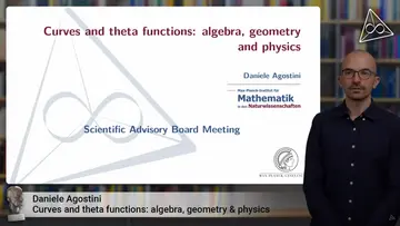 Daniele Agostini is giving a lecture