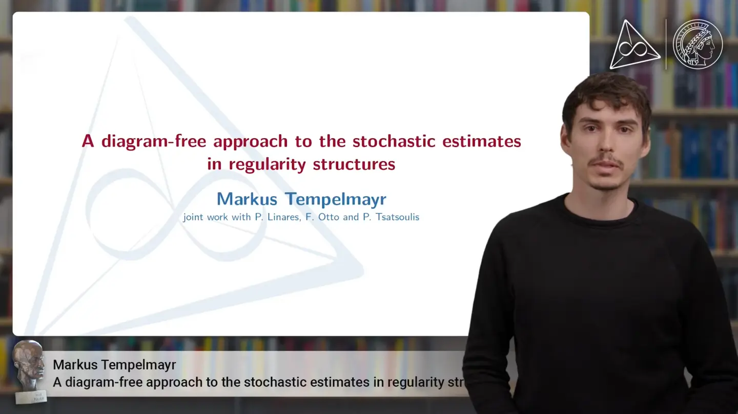 Markus Tempelmayr is giving a talk